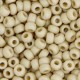 Miyuki seed beads 6/0 - Opaque glazed frosted moth wing beige 6-4691
